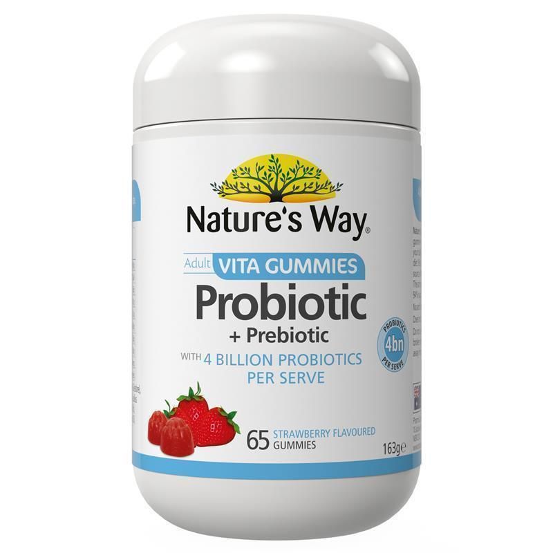 Nature's Way Adult Vita Gummies Probiotic Sugar Free 65 Gummies