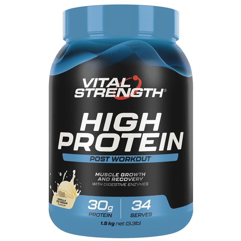 Vital Strength High Protein Vanilla 1.5kg