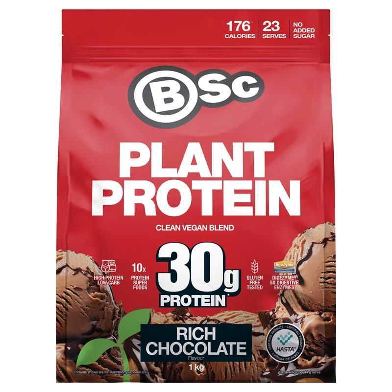 BSc Clean Plant Protein Rich Chocolate 1kg