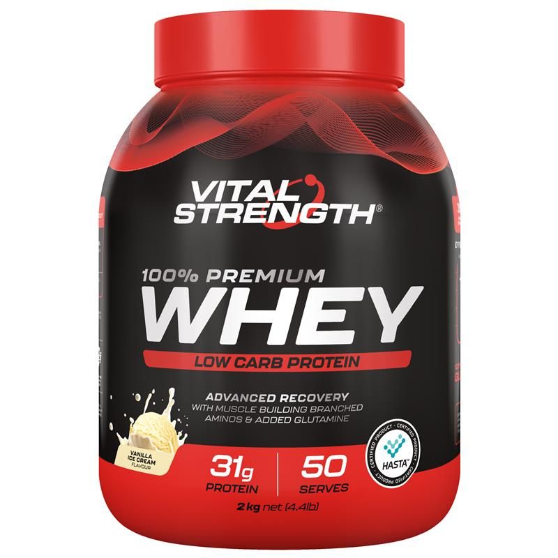 Vital Strength Launch Whey Protein Vanilla 2kg