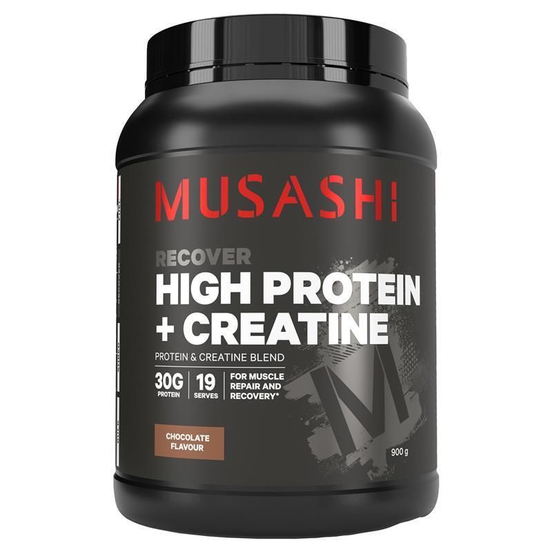 Musashi High Protein + Creatine Vanilla 900g