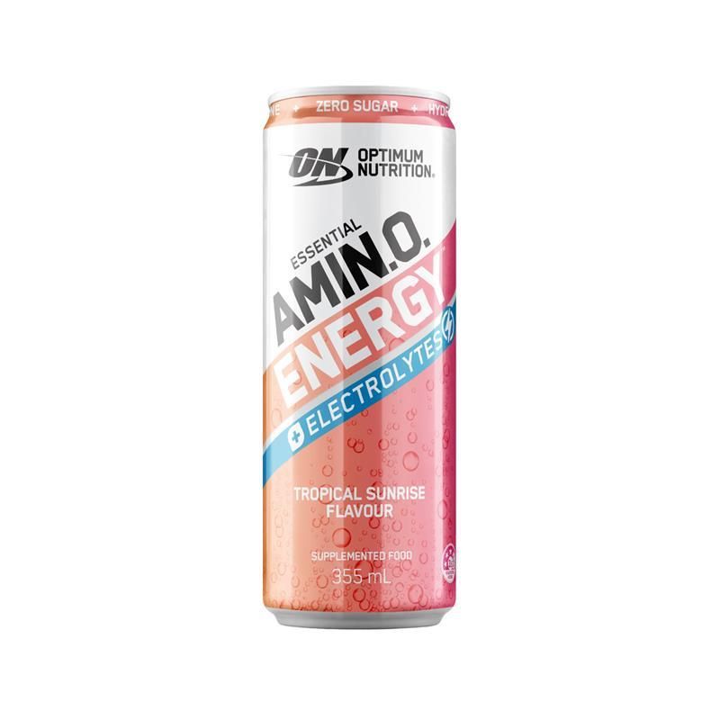 Optimum Nutrition Amino Energy Sparkling + Electrolytes Tropical Sunrise 355ml