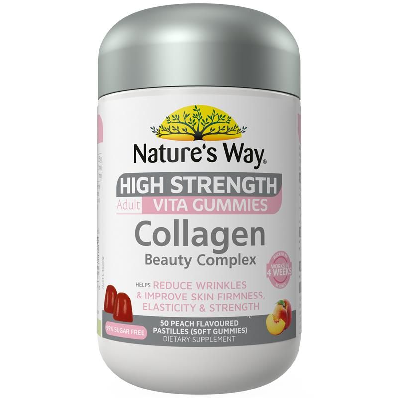 Nature's Way Adult Vita Gummies Sugar Free High Strength Collagen