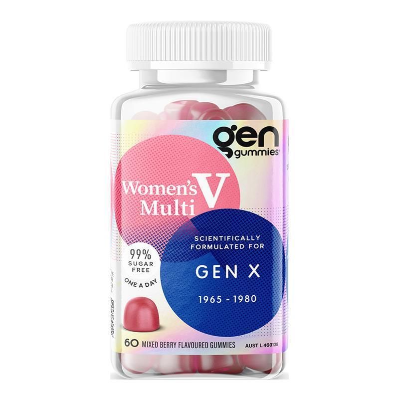 GEN X Gummies Women's Multivitamin Mixed Berry 60 Pack