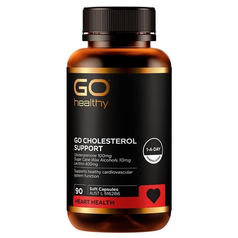 GO Healthy Cholesterol Support 90 Capsules