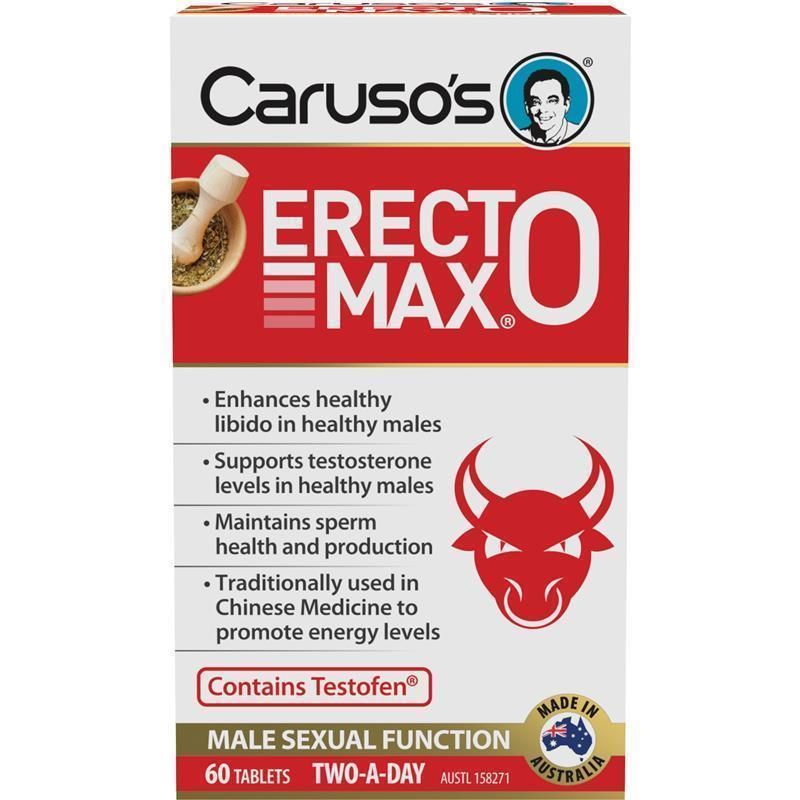 Carusos Erecto MAX 60 Tablets