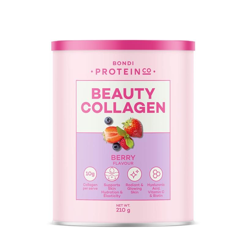 Bondi Protein Co. Beauty Collagen Mixed Berry 210g