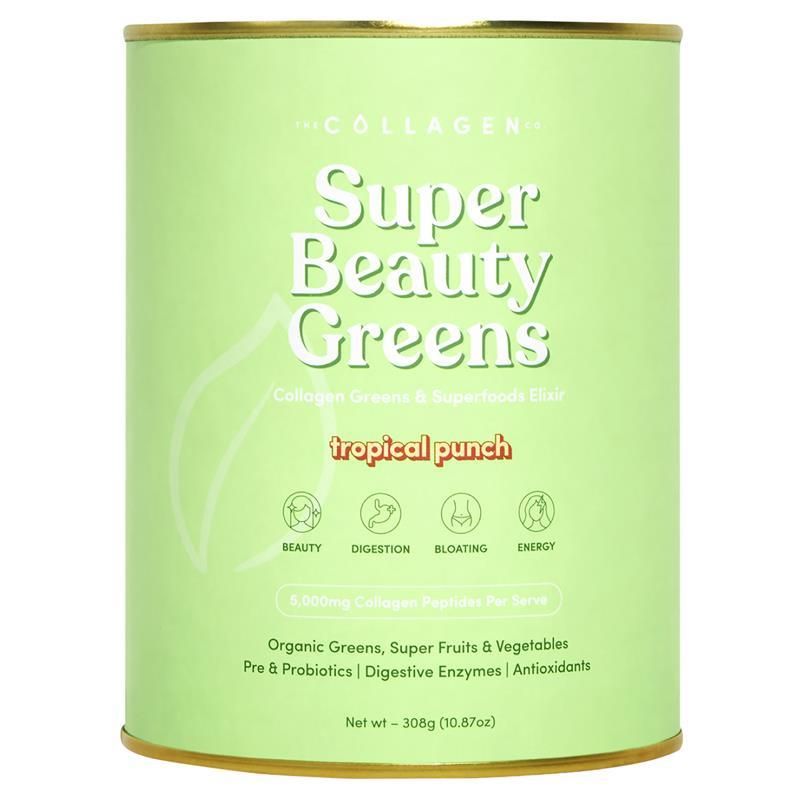 The Collagen Co Super Beauty Greens Tropical Punch 308g