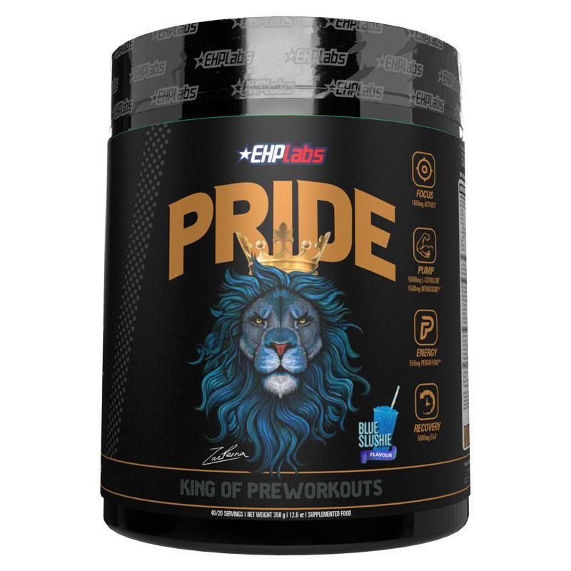 EHPLabs Pride Preworkout Blue Slushie 358g