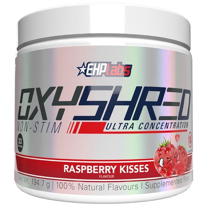 EHPLabs OxyShred Non Stim Ultra Raspberry Kisses 194.7g