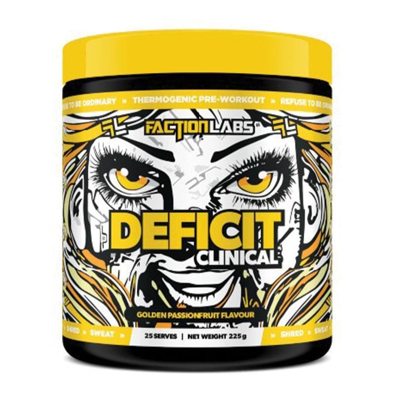 Faction Labs Deficit Clinical Thermogenic Golden Passionfruit 200g