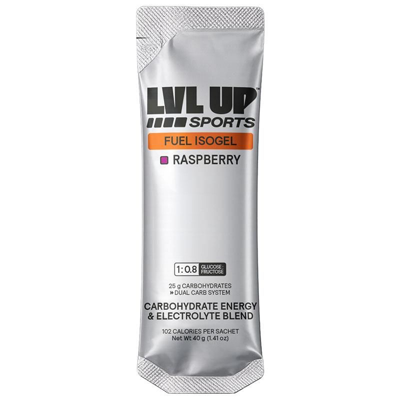 LVL UP Sports Fuel Isogel Raspberry 40g
