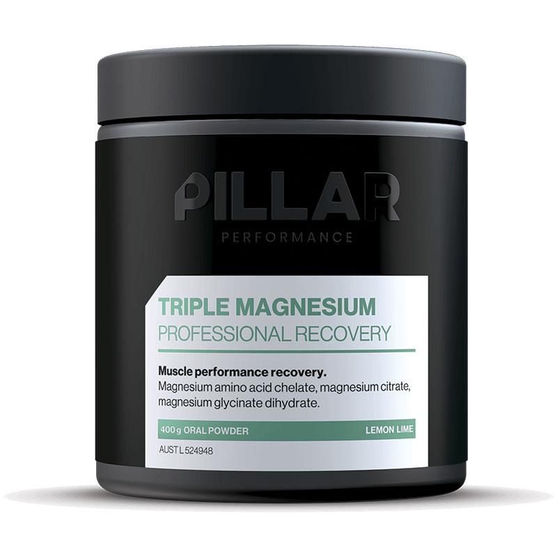 PILLAR Performance Triple Magnesium Powder Lemon Lime 400g