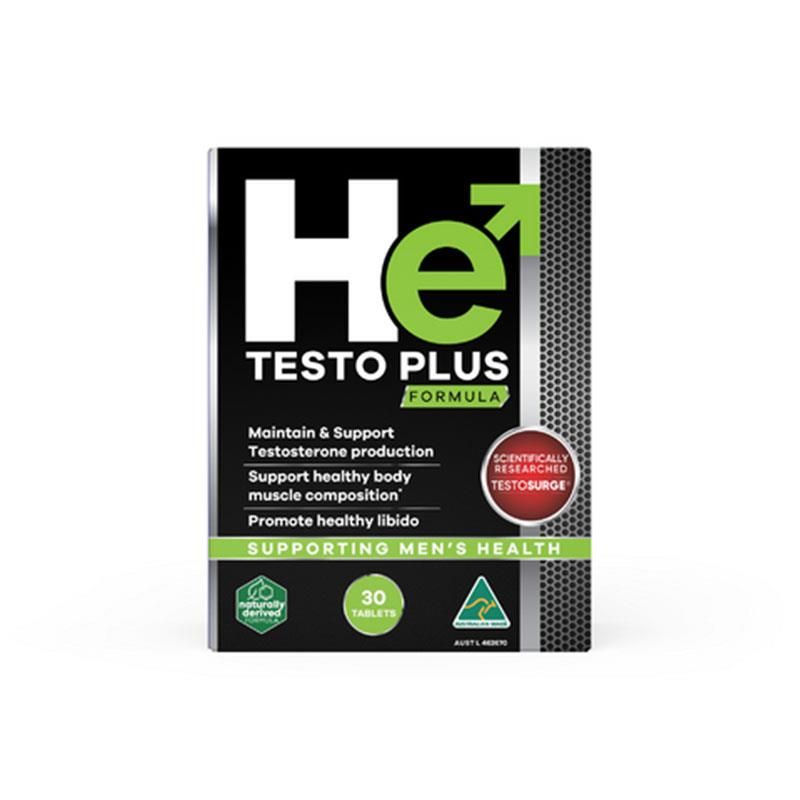HE Testo Plus Formula 30 Tablets