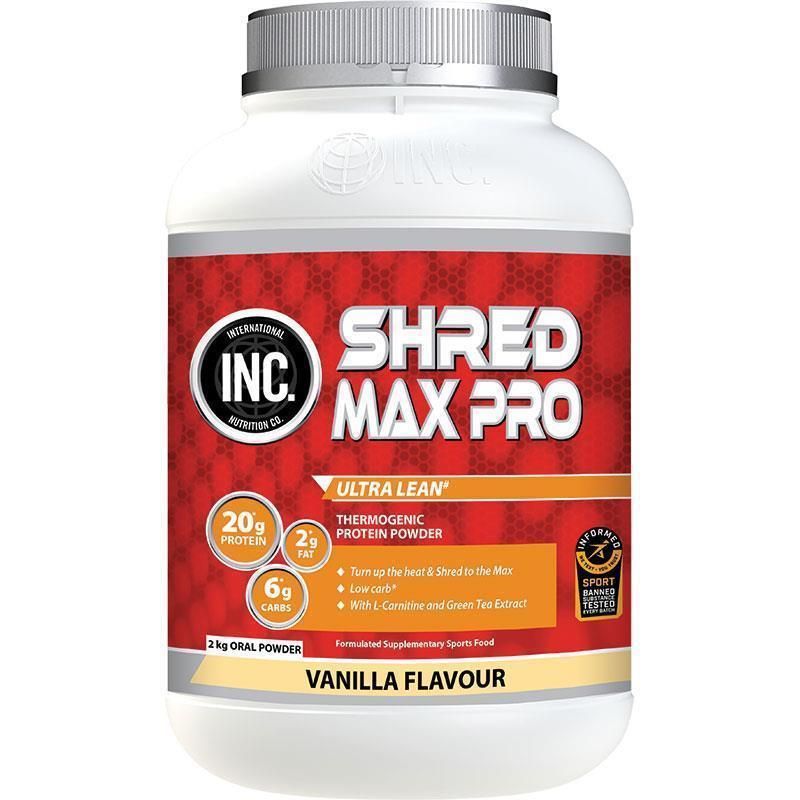 INC. Shred Max Pro Vanilla Flavour 2kg