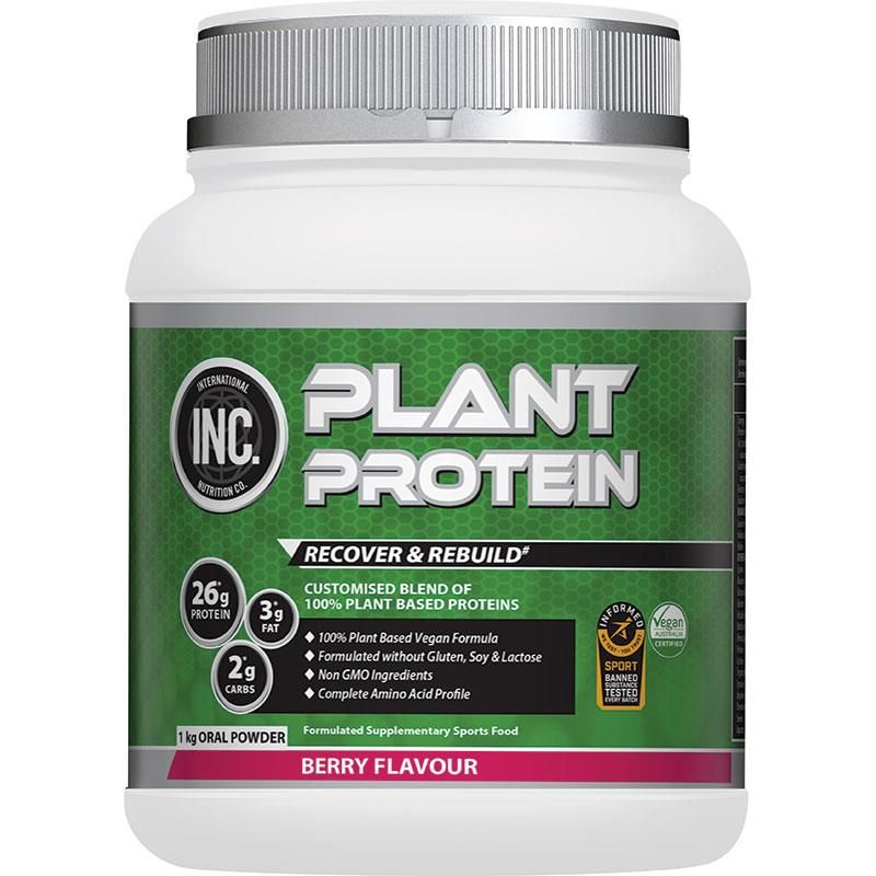INC. Plant Protein Berry Flavour 1kg