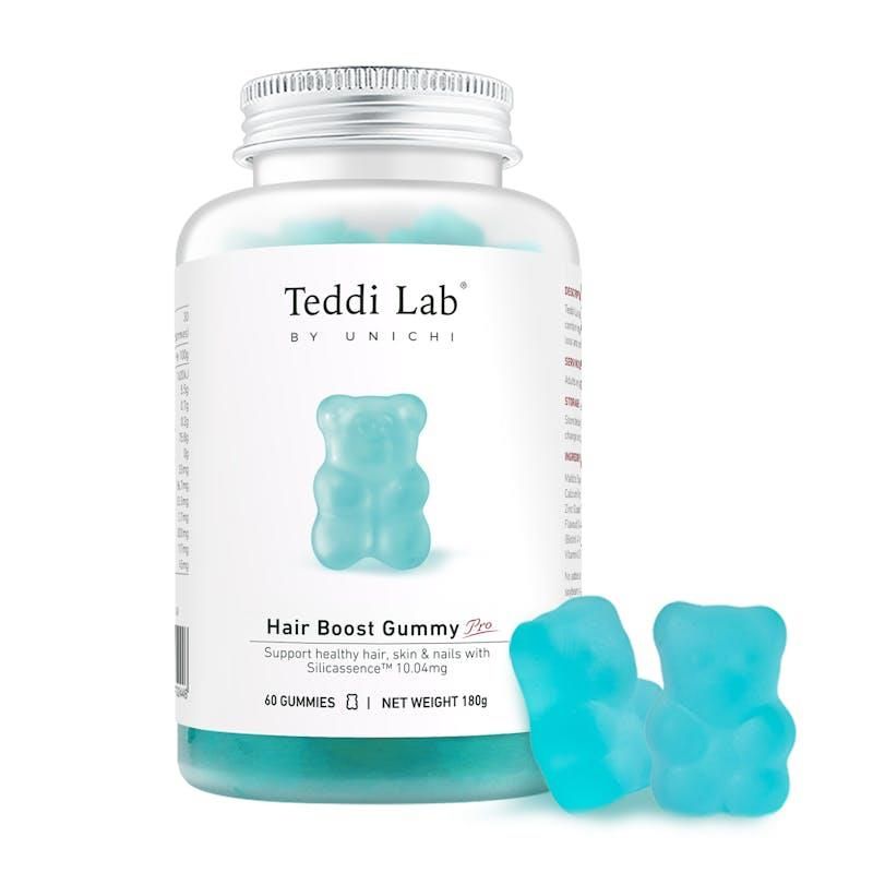 Teddi Lab by Unichi Hair Boost Gummy PRO 60s with Biotin for Hair, Skin & Nails Pack