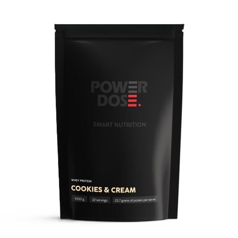 Powerdose Whey Protein Cookies & Cream 1Kg