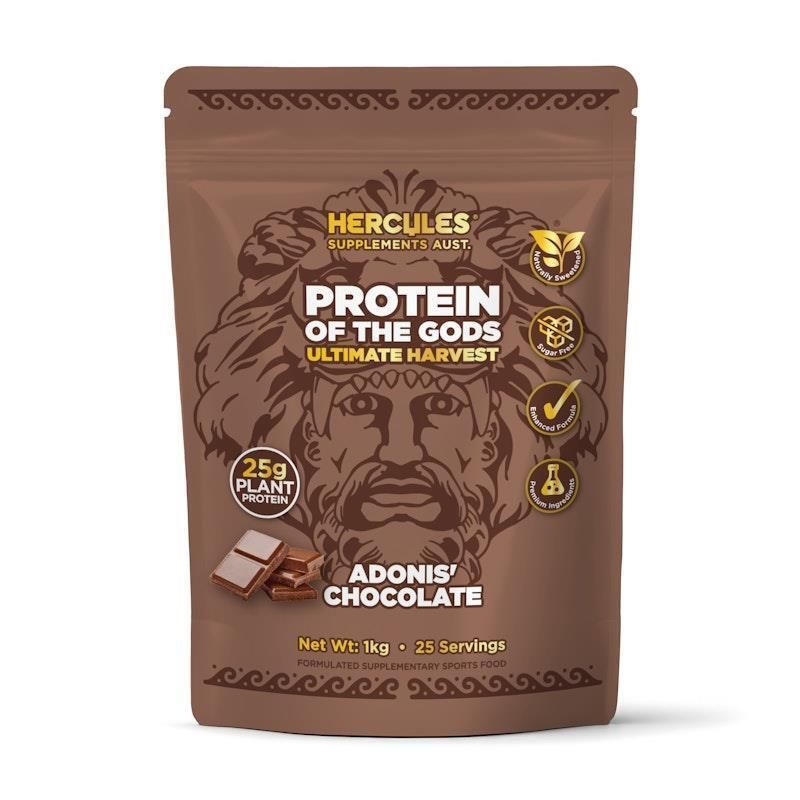 Hercules Supplements - Protein of the Gods - Ultimate Harvest Adonis Chocolate