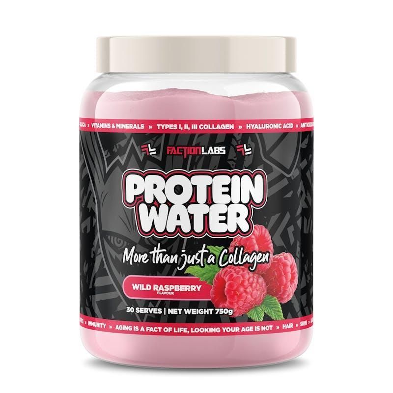 Faction Labs Protein Water - 30 serves Wild Raspberry