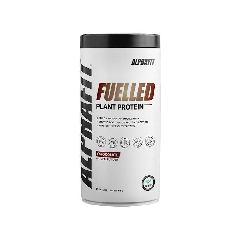ALPHAFIT Fuelled Plant Protein 875g Chocolate