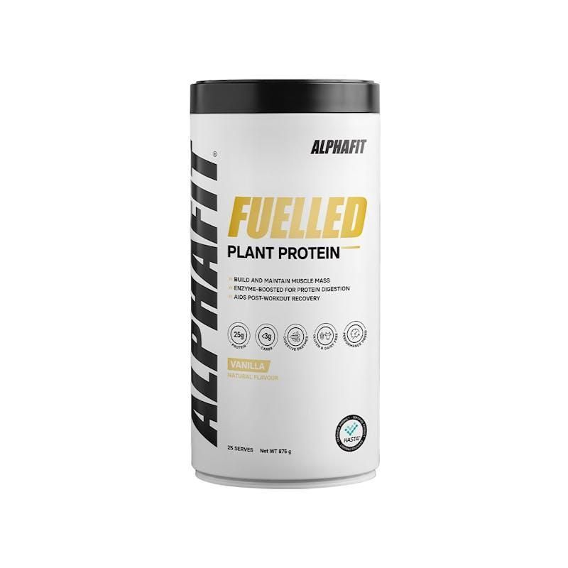 ALPHAFIT Fuelled Plant Protein 875g Vanilla