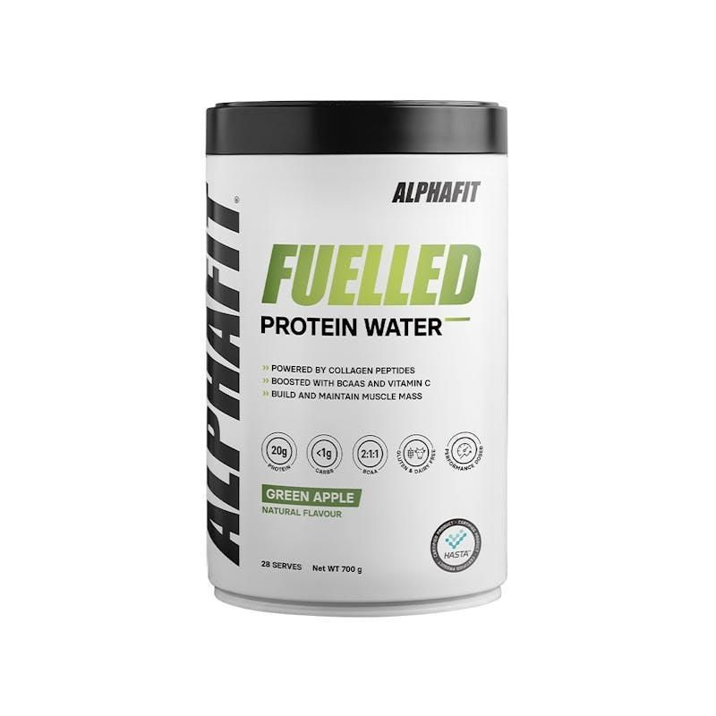ALPHAFIT Fuelled Protein Water 700g Green Apple