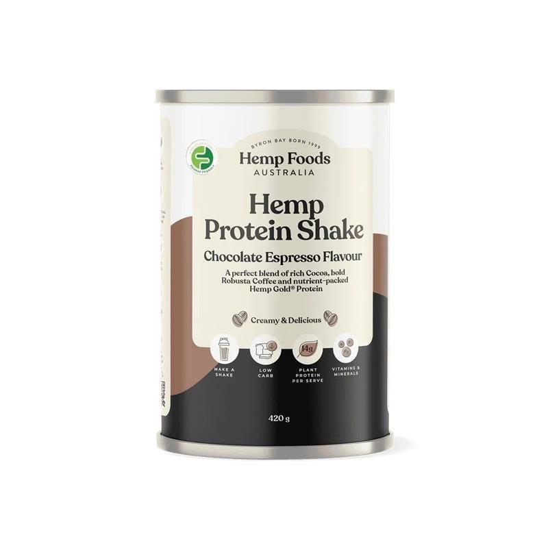 Hemp Foods Australia Hemp Protein Chocolate Espresso 420g