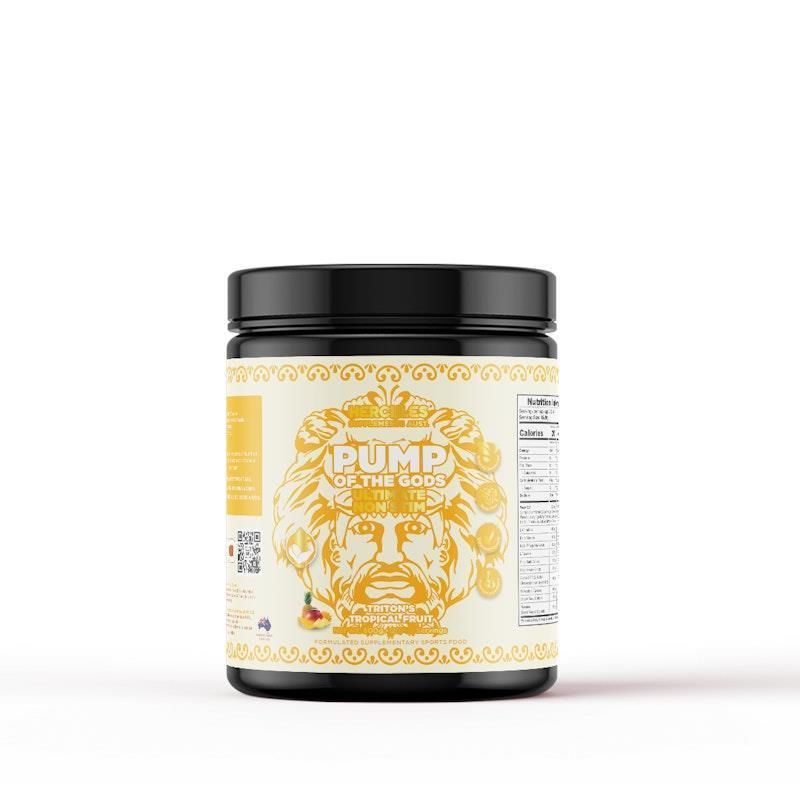 Hercules Supplements - Pump of the Gods - Ultimate Non Stim Pre Workout Achilles' Tropical Fruit
