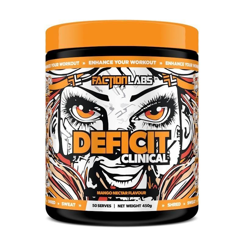 Faction Labs Deficit Clinical - 50 serves Mango Nectar