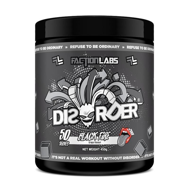 Faction Labs Disorder Original - 50 serves Black Fire