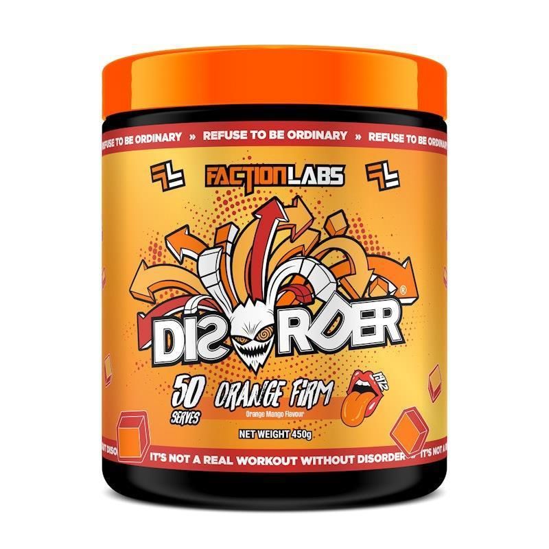 Faction Labs Disorder Original - 50 serves Orange Firm