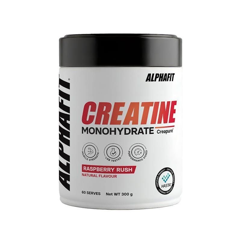 ALPHAFIT Creatine Creapure 300g Raspberry Rush