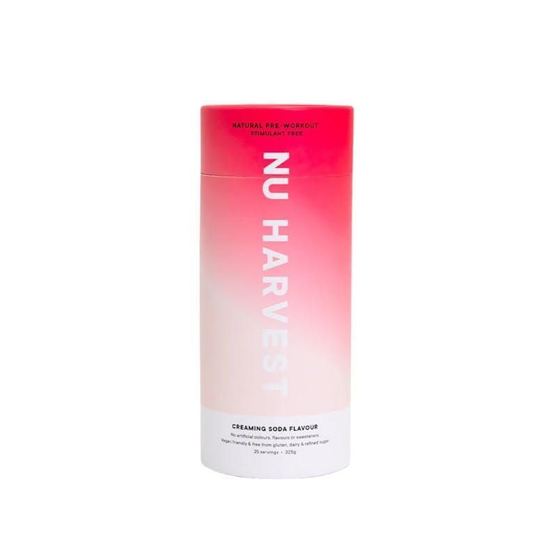 Nu Harvest Supplements Creaming Soda Stim-Free Pre-Workout 325g