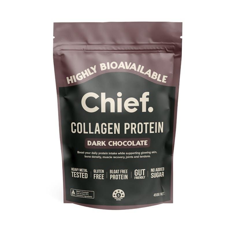 Chief Collagen Protein Powder (30 serves) Dark Chocolate