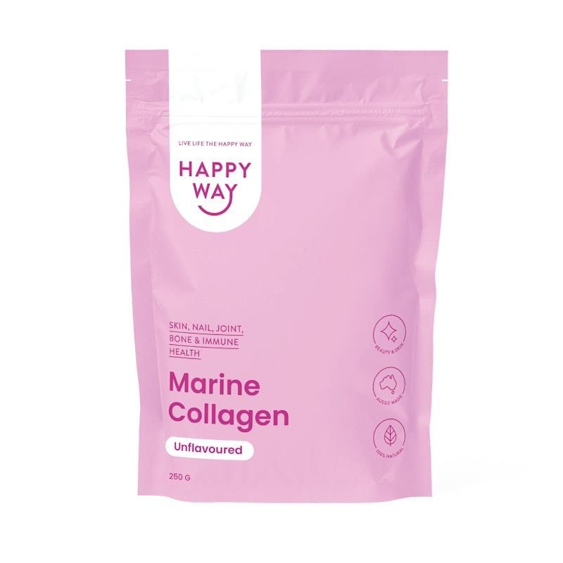 Happy Way Unflavoured Marine Collagen Powder 250g