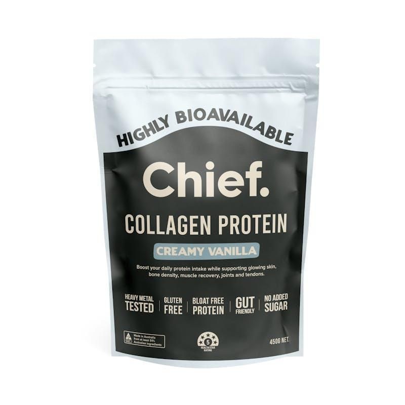 Chief Collagen Protein Powder (30 serves) Creamy Vanilla