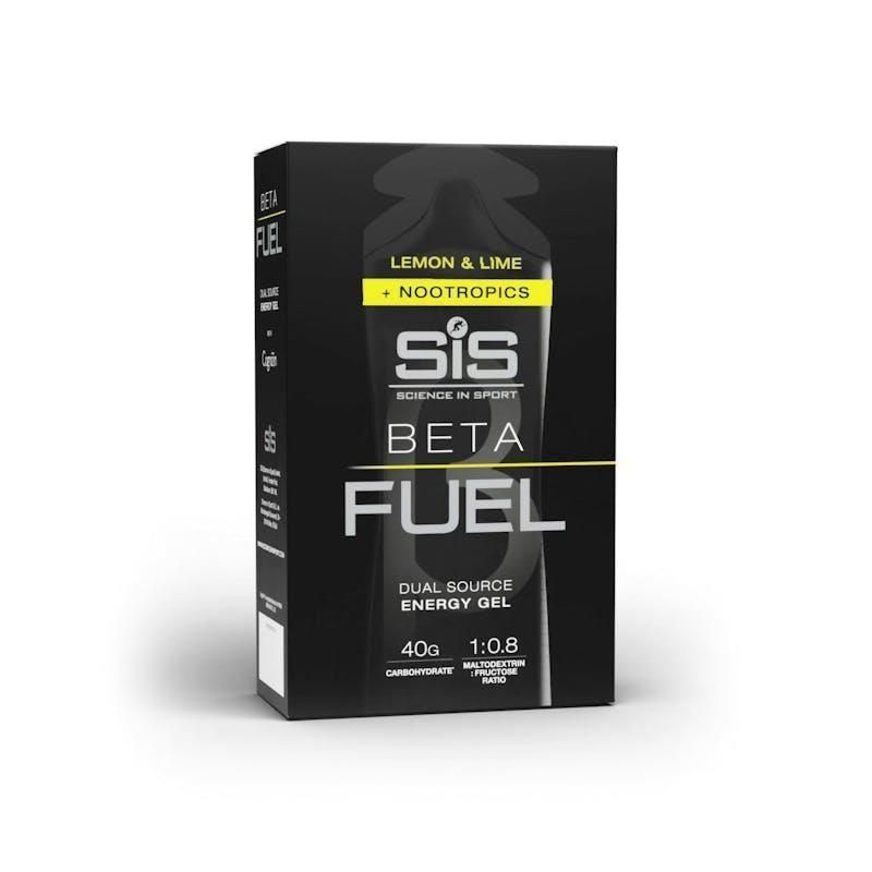 SiS Gel BETA Fuel + Nootropics 60ml 6 Pack Lemon Lime