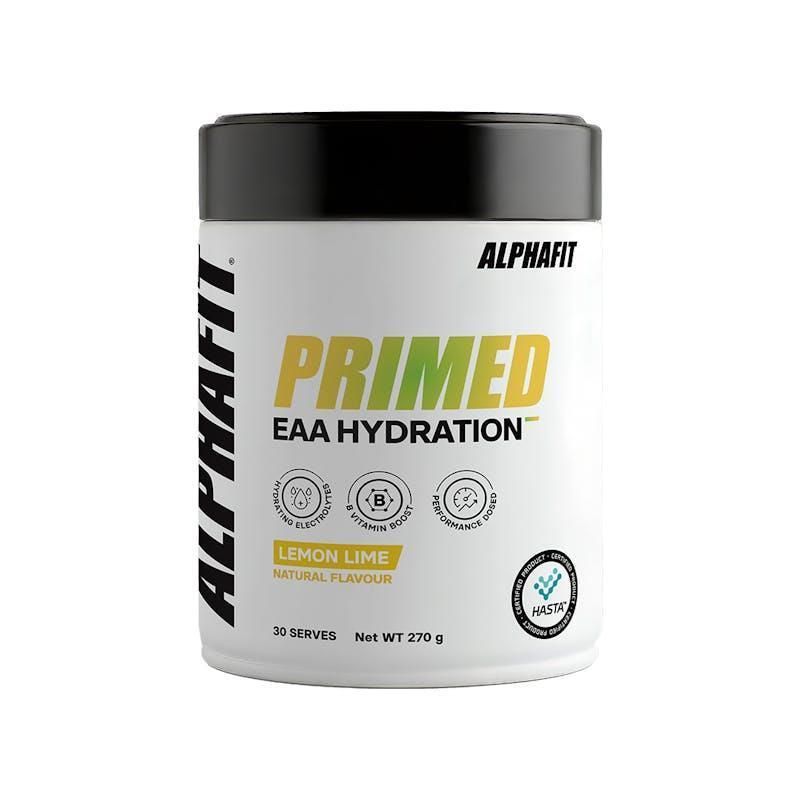 ALPHAFIT Primed EAA Hydration 270g Lemon Lime