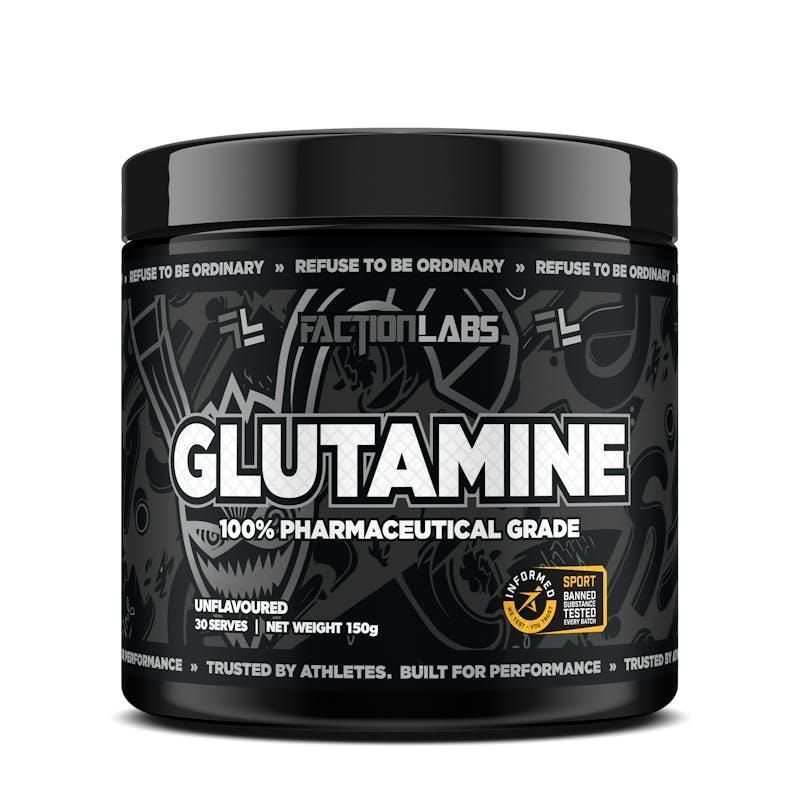 Faction Labs Glutamine - Unflavoured 30 Serves