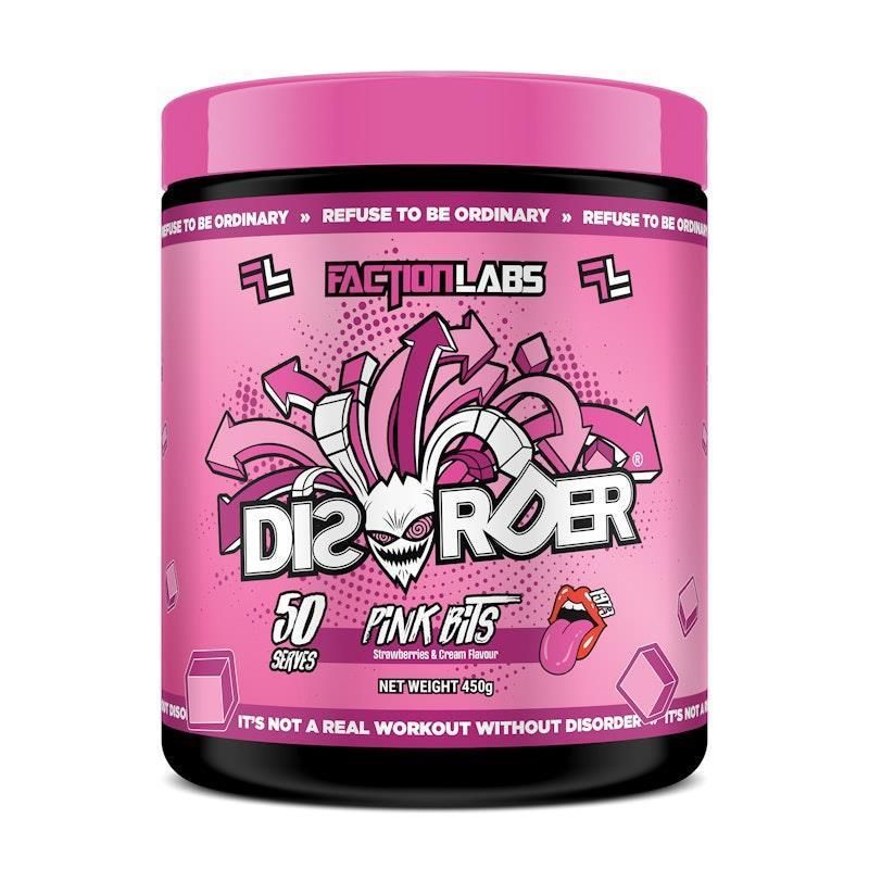 Faction Labs Disorder Original - 50 serves Pink Bits