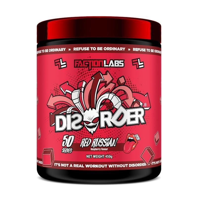 Faction Labs Disorder Original - 50 serves Red Russian
