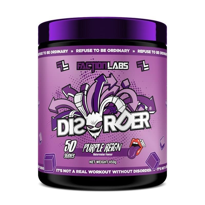 Faction Labs Disorder Original - 50 serves Purple Reign