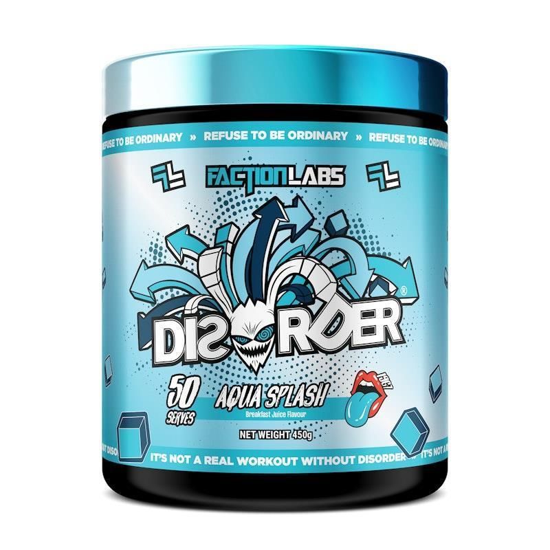 Faction Labs Disorder Original - 50 serves Aqua Splash