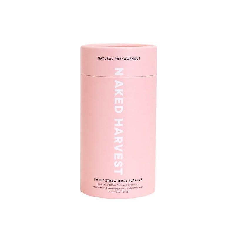 Nu Harvest Supplements Sweet Strawberry Natural Pre-Workout 250g