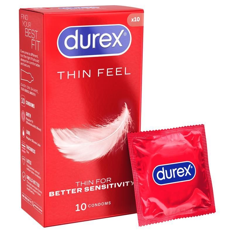 Durex Thin Feel Condoms 10 Pack