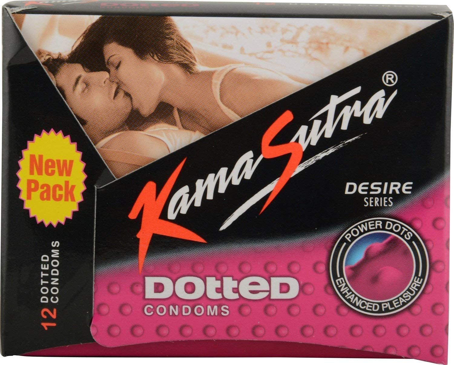 KamaSutra Dotted Condom 12 Pack