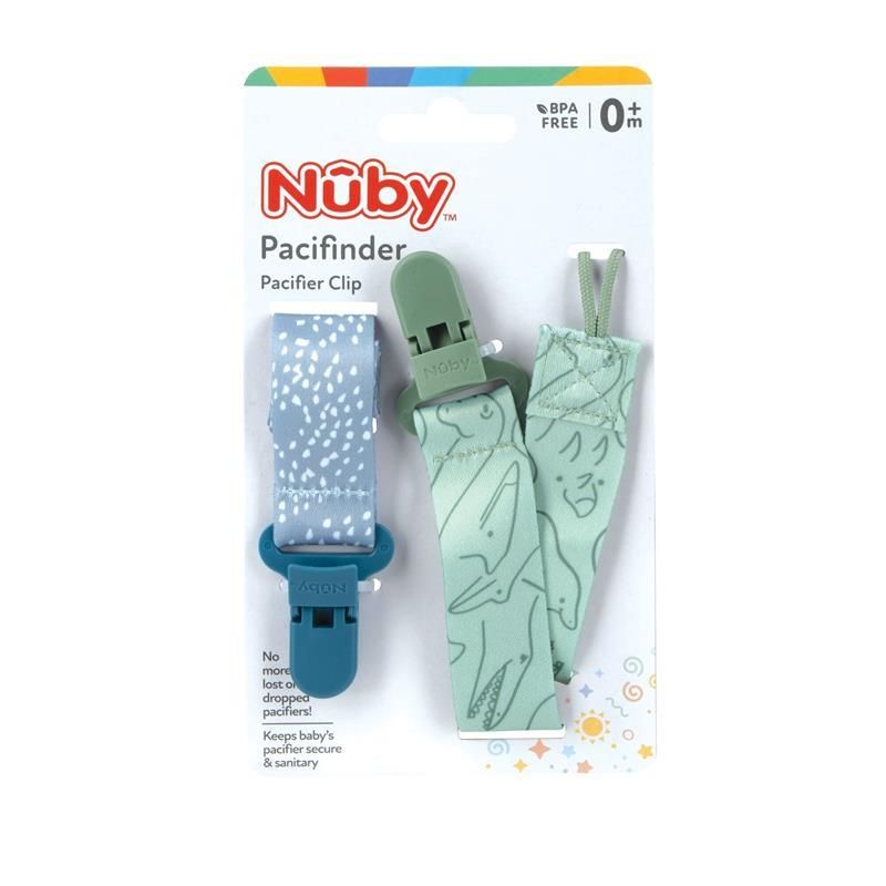 Nuby Pacifinder Clip 2 Pack