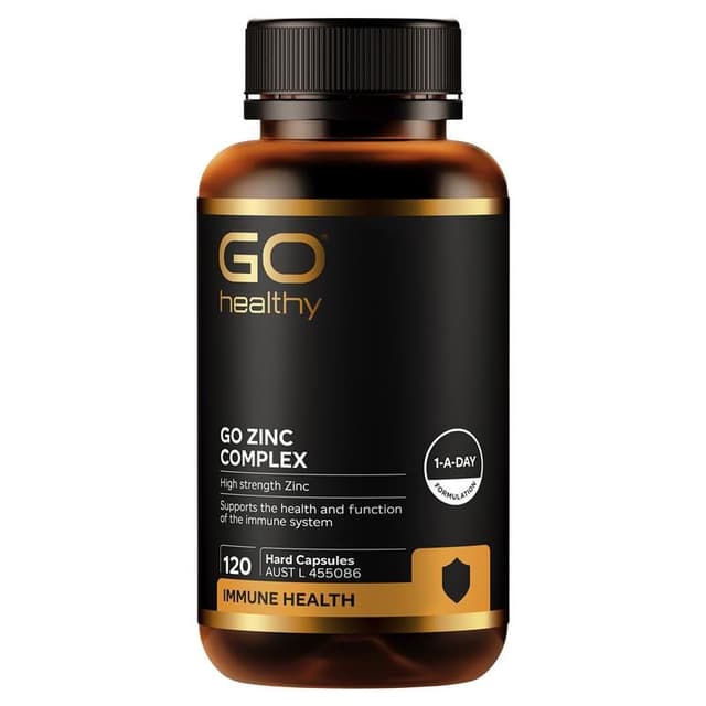 GO Healthy Zinc Complex 120 Hard Capsules