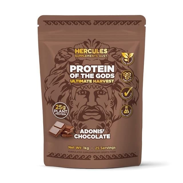 Hercules Supplements - Protein of the Gods - Ultimate Harvest Adonis Chocolate